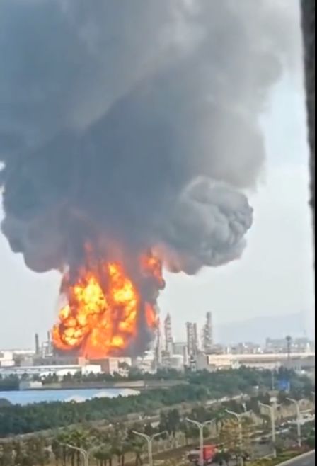 珠海化工厂爆炸