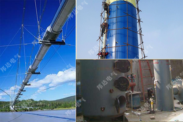 电伴热带保温与蒸汽伴热