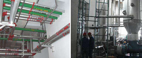 酒店消防管道伴热带保温